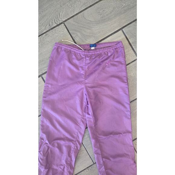 Nike Vintage Purple Track Pants XS Lightweight Windbreaker Joggers act600 - Picture 4 of 6